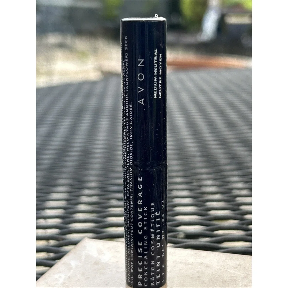 AVON Precise Coverage CONCEALER Stick Medium‎ Neutral .06oz NOS New Sealed